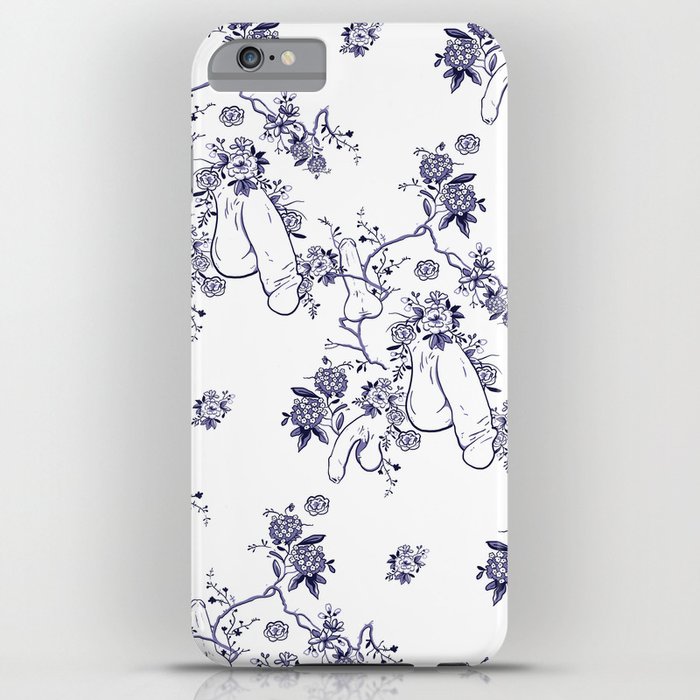 penis pattern iphone case