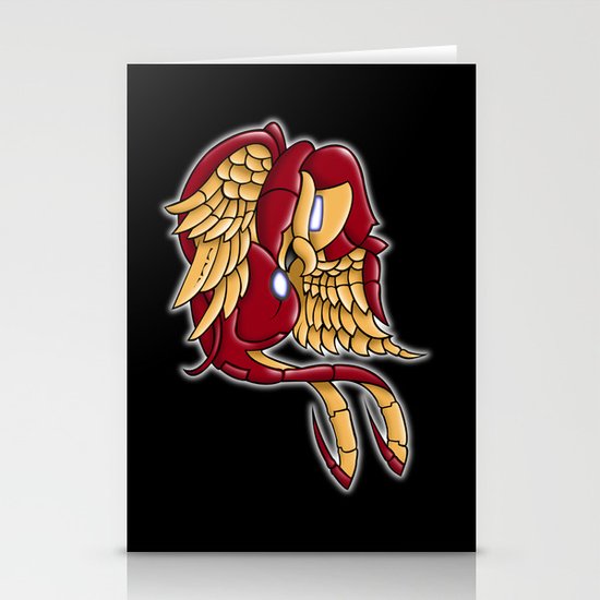 Iron Swallows Stationery Cards