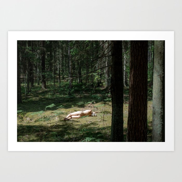 Wasted Wild Woods Art Print