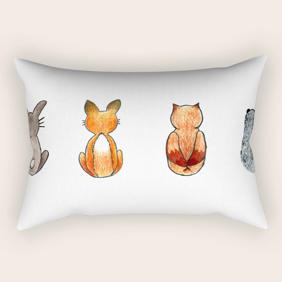 Animals Rectangular Pillow