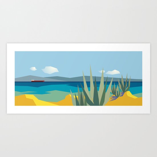 The passage Art Print