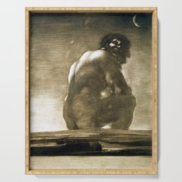 Francisco Goya Seated Giant Serving Tray
