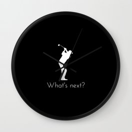 What's Next Woods? Wall Clock