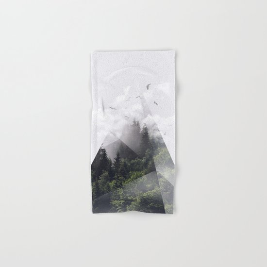 Forest triangle Hand & Bath Towel