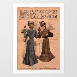La Mode du Petit Journal January 31 1904 Art Print