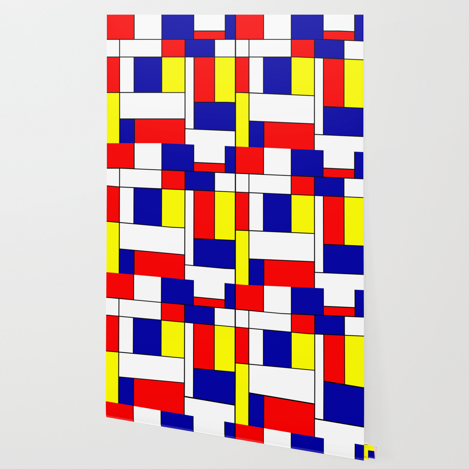Mondrian 38 Wallpaper By Ron Trickett Society6