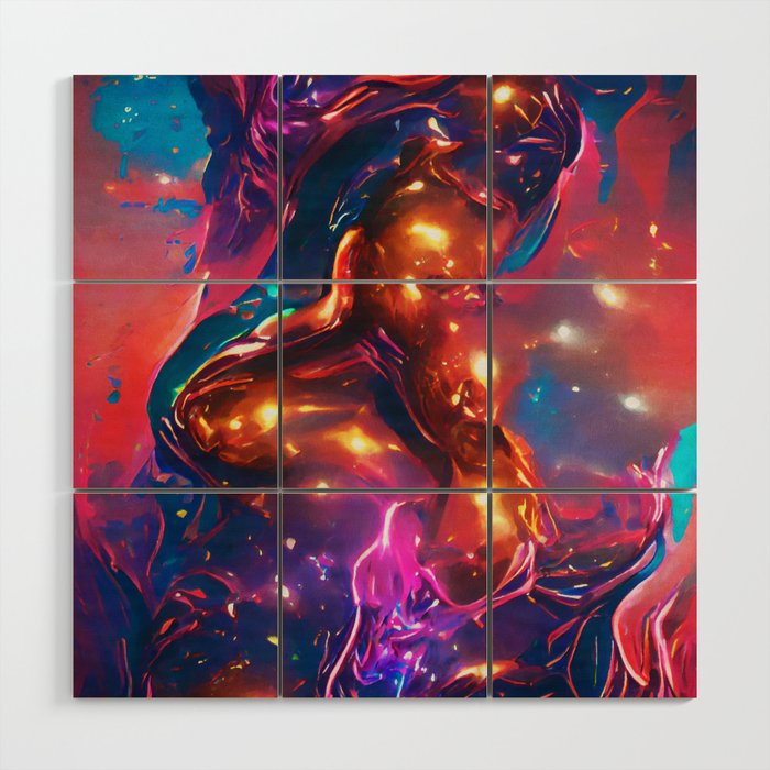 Astral Project Wood Wall Art