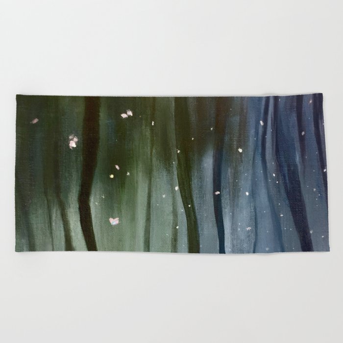Spring and Winter Beach Towel