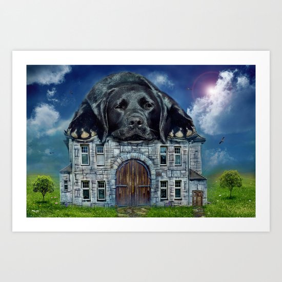 Lazy Day Art Print