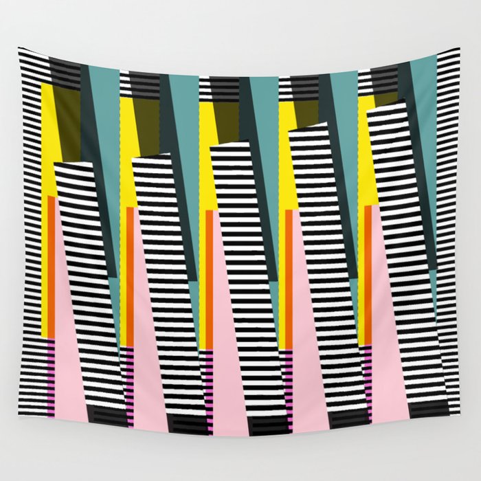 Stripped Wall Tapestry