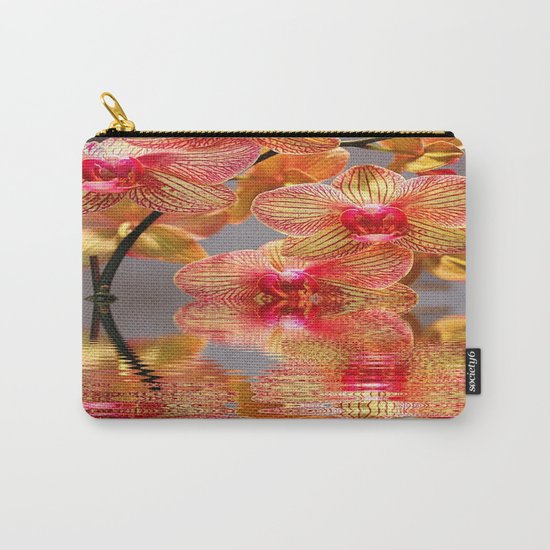 Orchid Reflections Carry-All Pouch