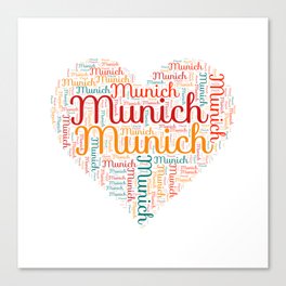 Munich honeymoon Canvas Print