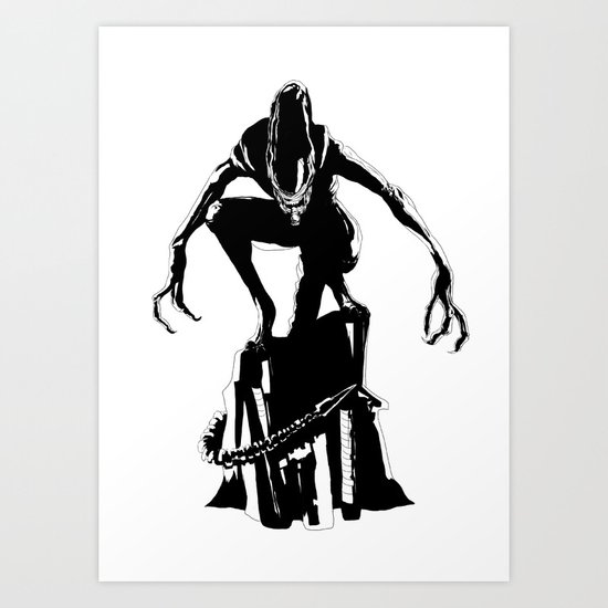 Alien Art Print