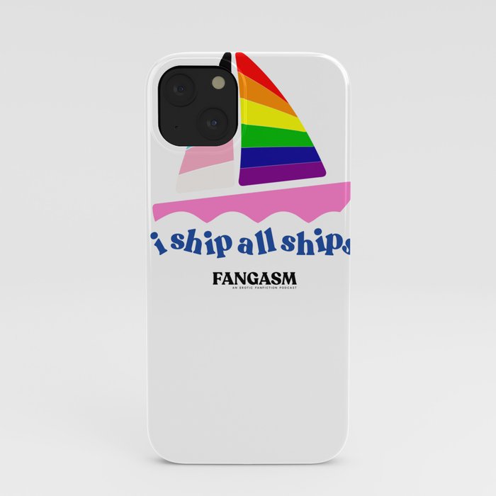 Pride 2021: I ship all Ships benefitting LAMBDA Literary iPhone Case