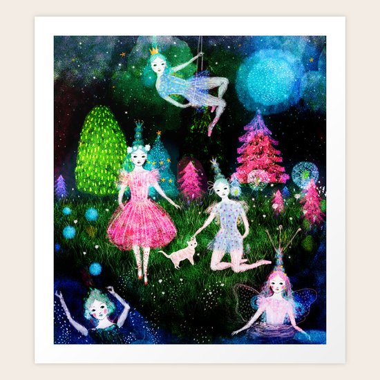 cirque de nuit Art Print