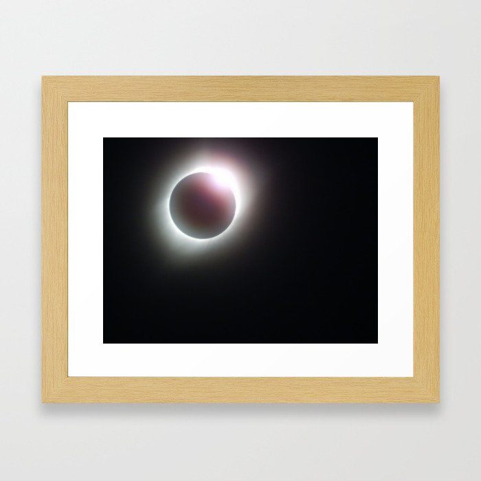 Solar Eclipse Framed Art Print