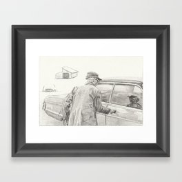 Old Man and Mercury Framed Art Print
