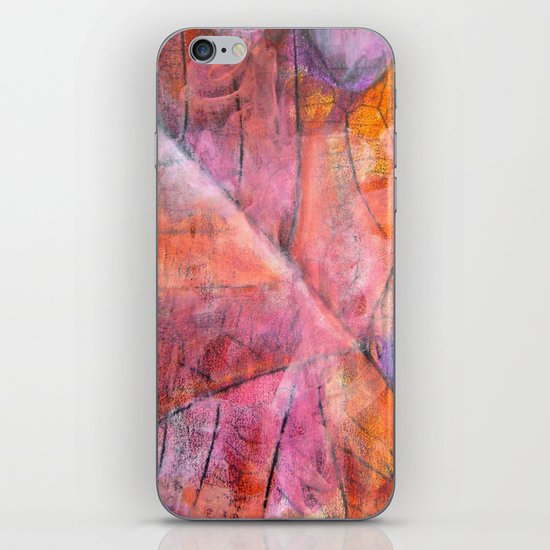 Leaf Rubbing iPhone Skin