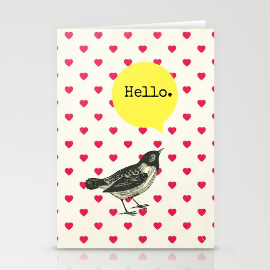 Hello Stationery Cards