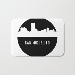 San Miguelito, Panama Bath Mat | City, Blackandwhite, Buildings, Travel, Skyline, Oldcity, Graphicdesign, Towny, Madein, Silhouettecity 