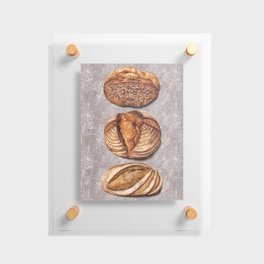 Freshly Baked Bread - Bread Lovers Artwork  Floating Acrylic Print