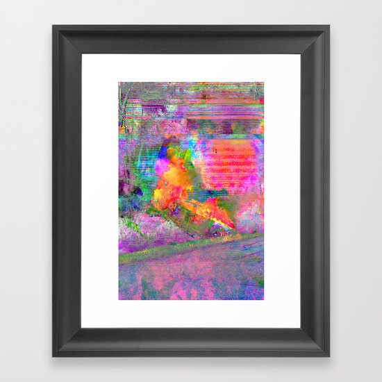 Burner Framed Art Print