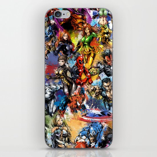 Marvel MashUP iPhone & iPod Skin
