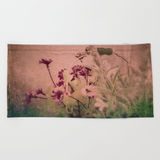 Floral Joy Beach Towel