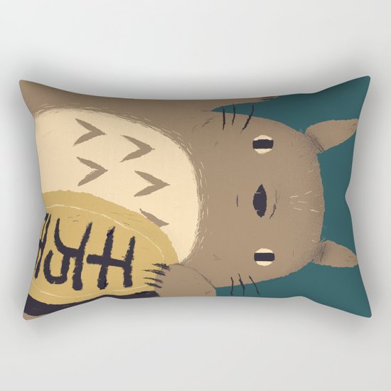 lucky forest spirit Rectangular Pillow