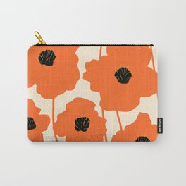Orange Flowers #2 Carry-All Pouch