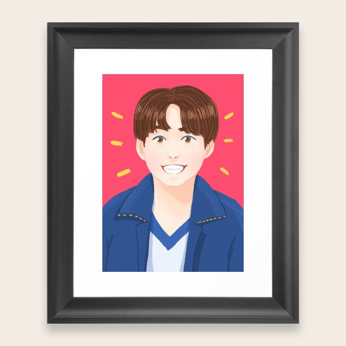 Bts Jungkook Dna Framed Art Print By Oricca Society6 Canvas painting ideas from paint nite easy flower painting. bts jungkook dna framed art print by oricca