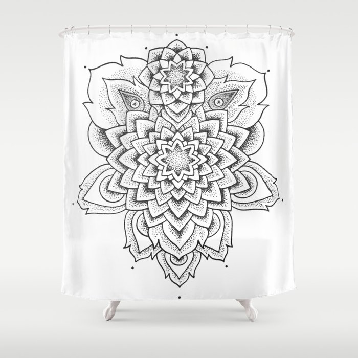 Priya Shower Curtain By Gabrielle Greet, Priya Shower Curtain