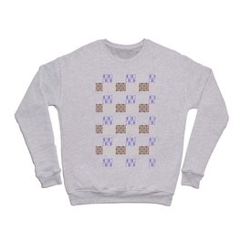 Dancing with Mondrian in Soft Colors Crewneck Sweatshirt