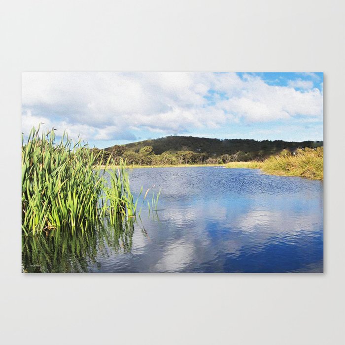 Lake Reflections 2 Canvas Print