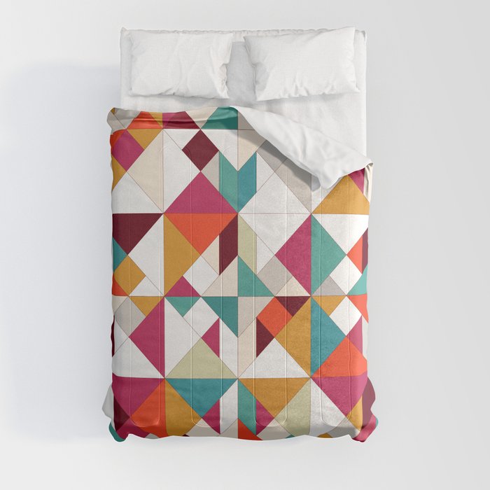 tangram geo Comforter