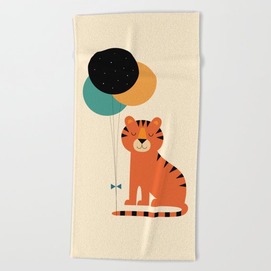 Time To Celebrate Beach Towel