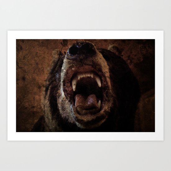 Bear! Art Print