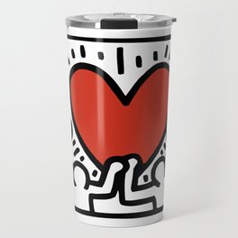 Haring - Heart Travel Mug