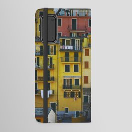 Manarola village, colorful pattern of houses. Cinque Terre, Italy. Android Wallet Case