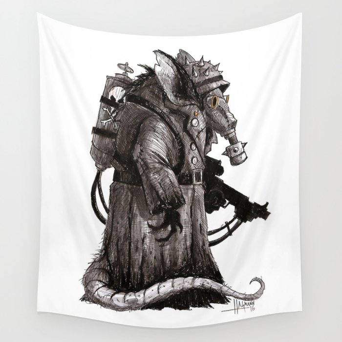 Gutter Guard Wall Tapestry