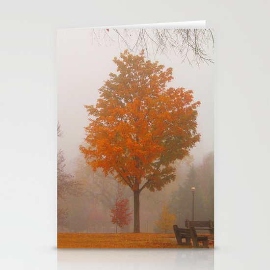 October Fog Stationery Cards