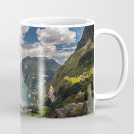 Geiranger Fjord Norway Mountains Mug