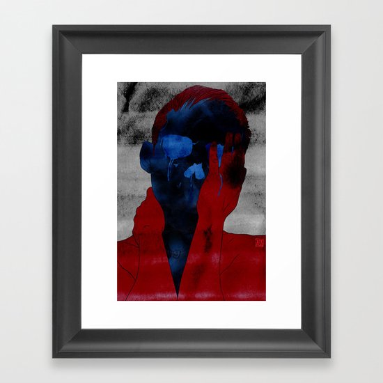 Tears From Bone Framed Art Print