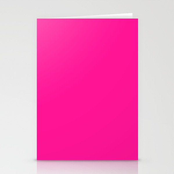 Pink Plastic Stationery Cards