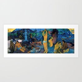 Paul Gauguin - Where Do We Come From? Art Print