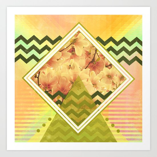 try 2 Art Print