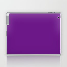 GRAPE SODA COLOR. Purple vibrant solid color Laptop Skin