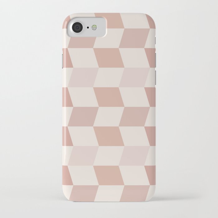 neutral checkers iPhone Case