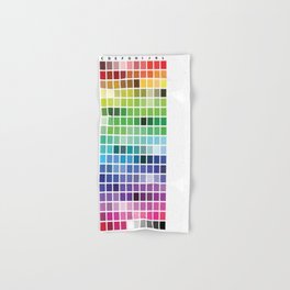 Color Chart Hand & Bath Towel