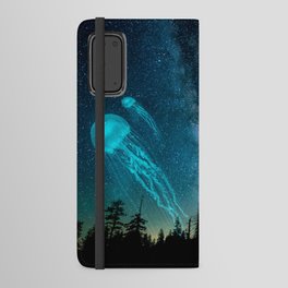 Space Jellyfish Android Wallet Case